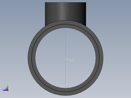PVC管件-2x4x4_R-Tee后视缩略图