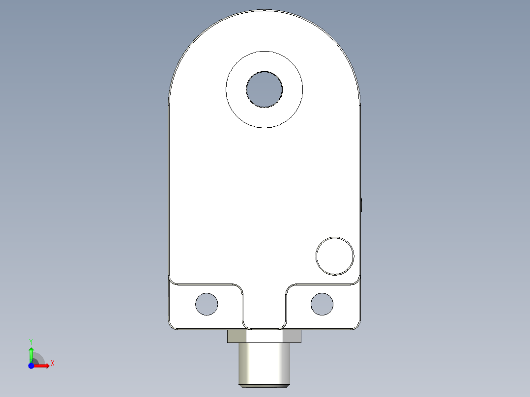 接近传感器PS05_CA_J前视图