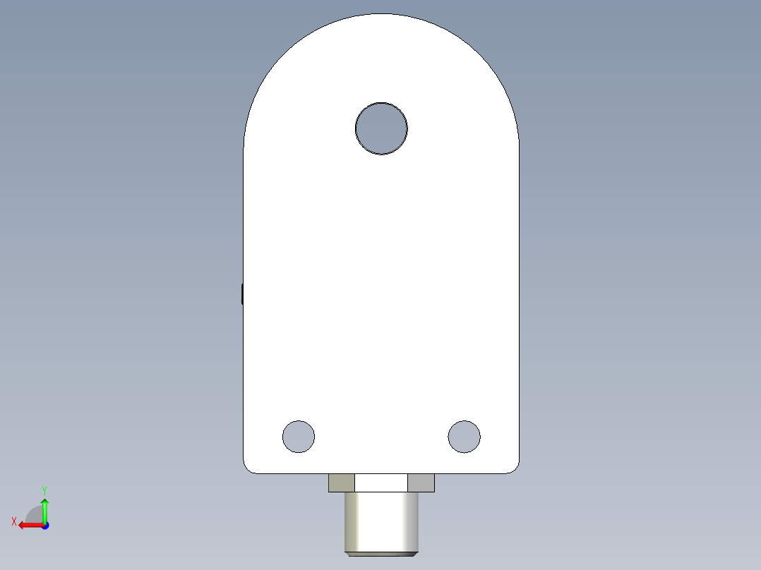接近传感器PS05_CA_J后视图