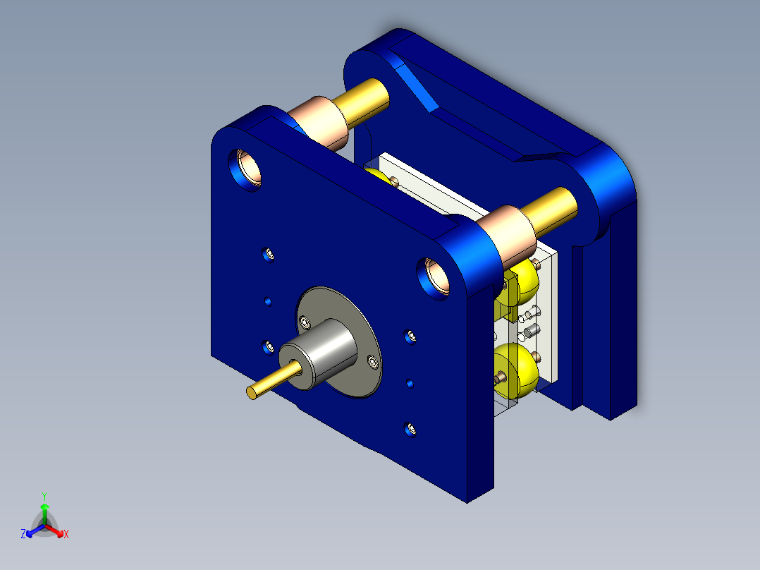 散热底座冲孔落料复合模设计含三维正等轴测图