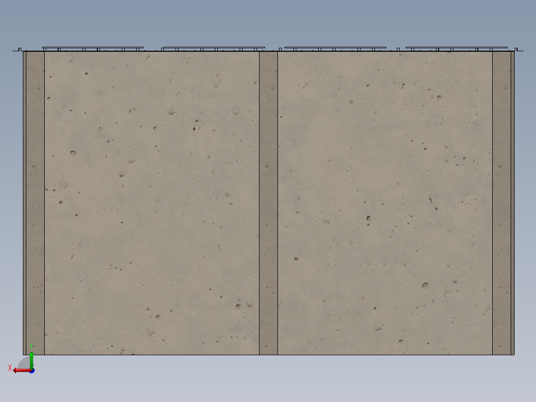 太阳能电池板在建筑中的应用后视图