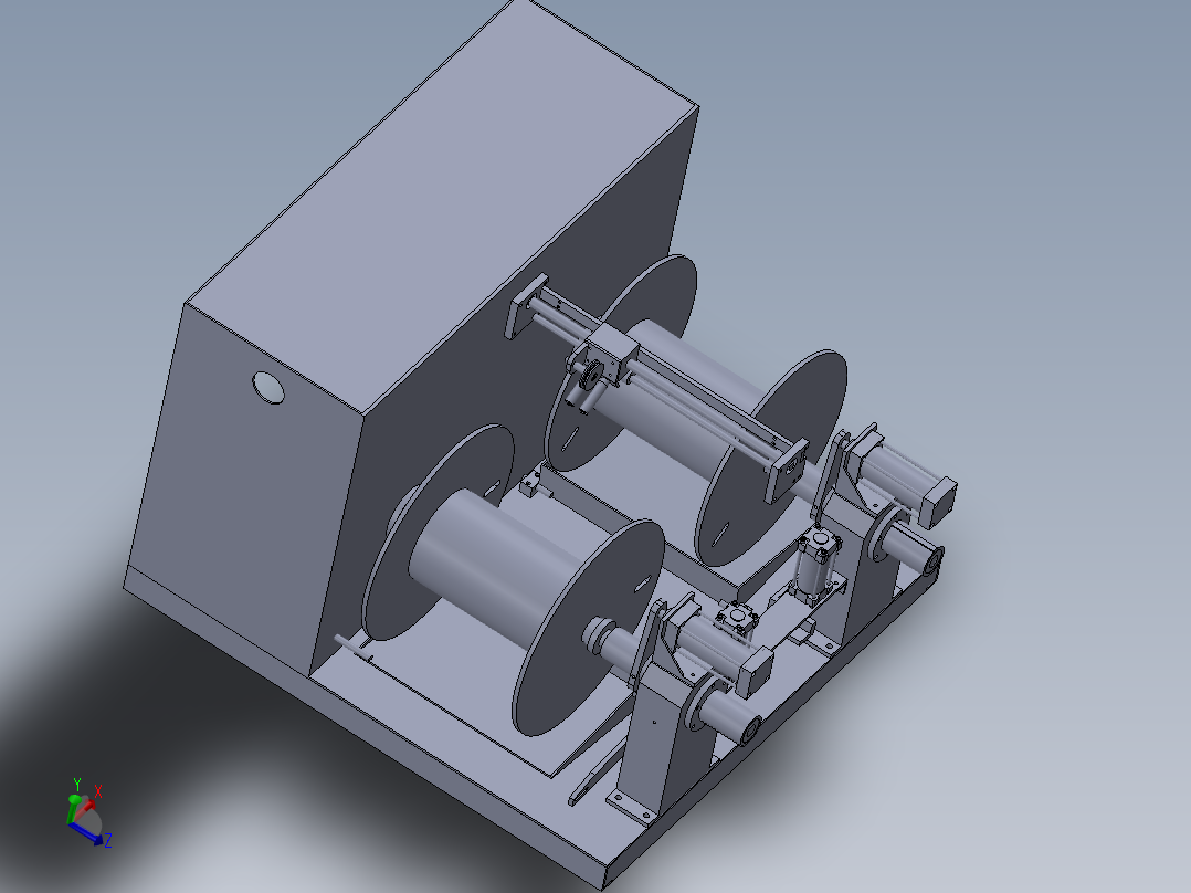 双通道自行缠线机