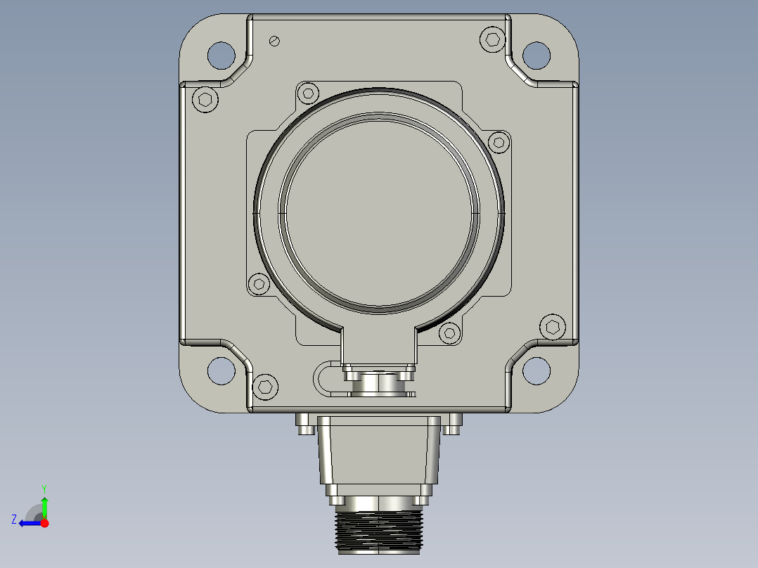 电机MS6G-130CS15B2-21P5右视图