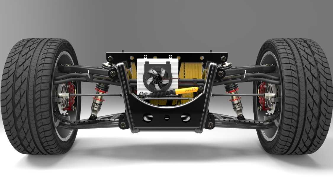 712电动动力驱动系统PROE设计