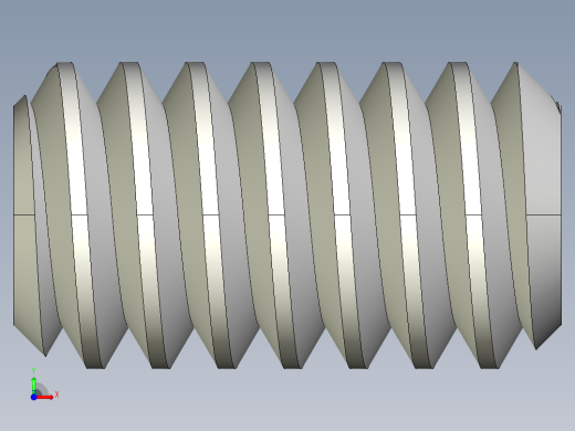 DIN 913-ISO 4026 固定螺钉-M1.4 L=2.5.STEP前视缩略图