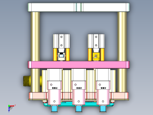 ZX550-笔记本CNC工装夹具三维模型CNC10-0826俯视缩略图