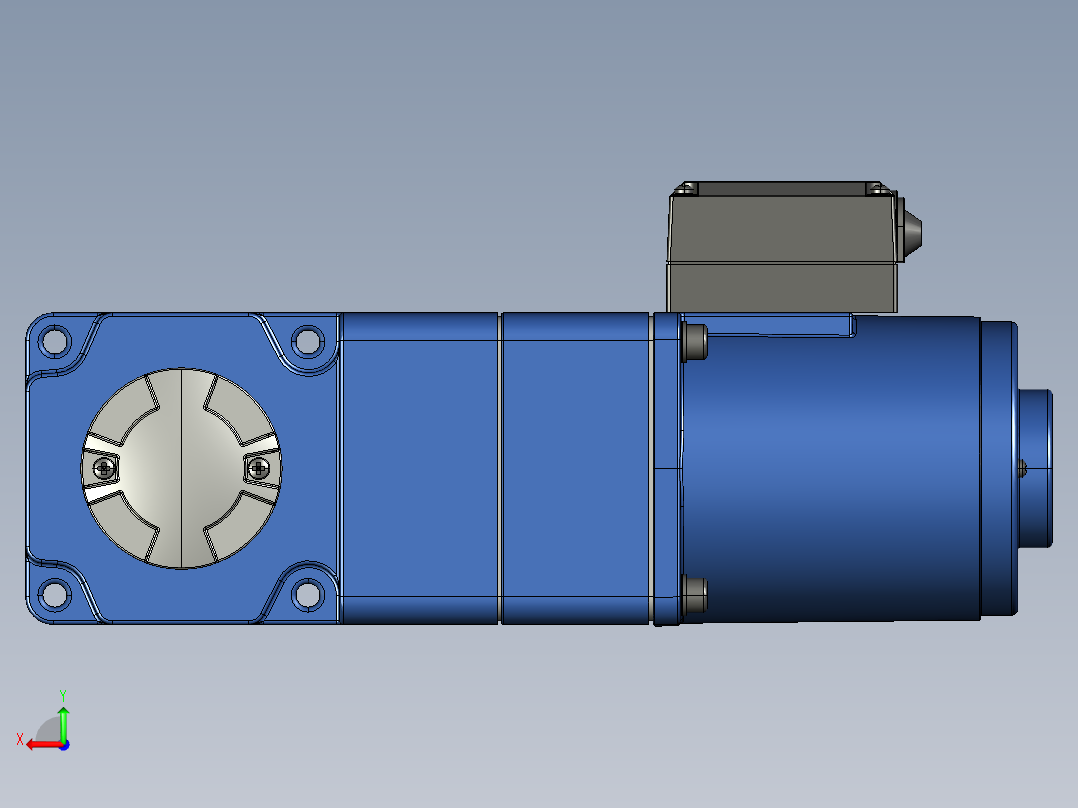 YT系列调速电机-40yt03-1800后视图
