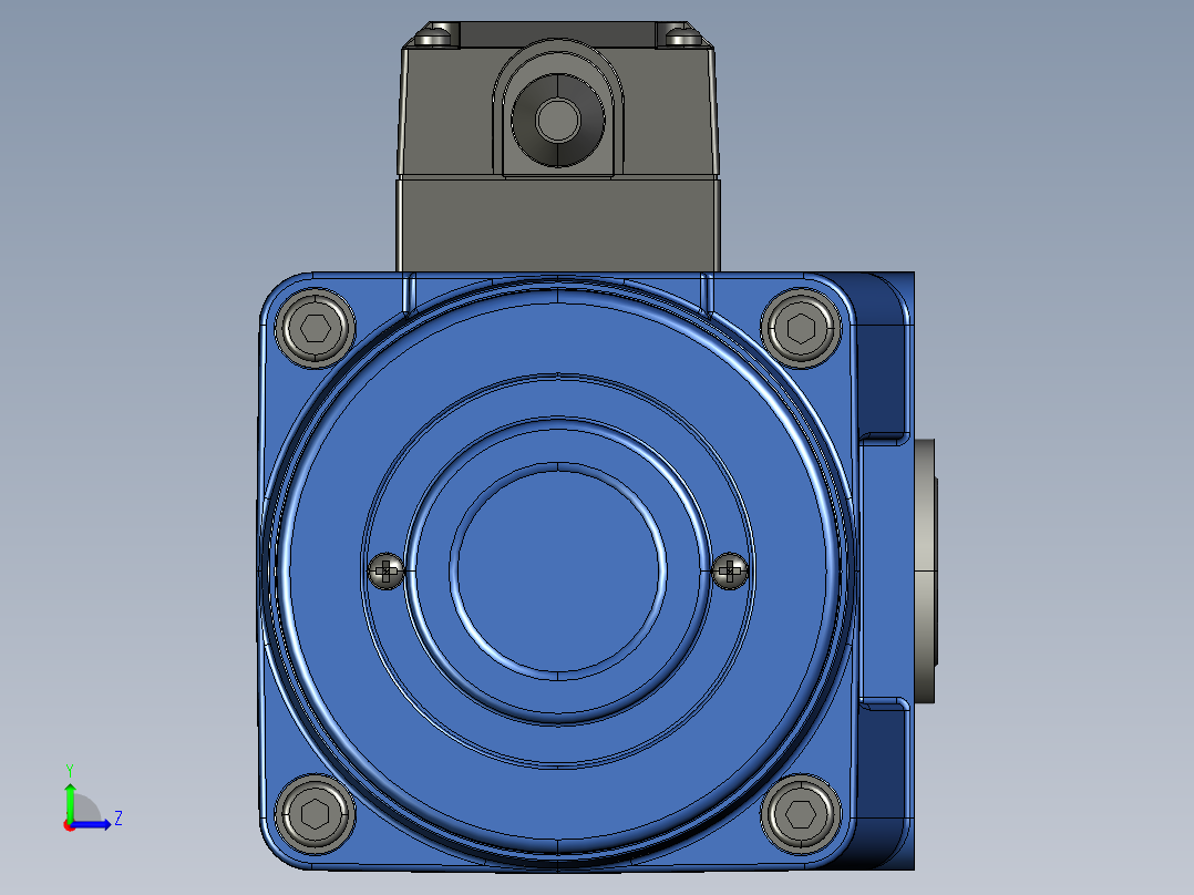 YT系列调速电机-40yt03-1800左视图