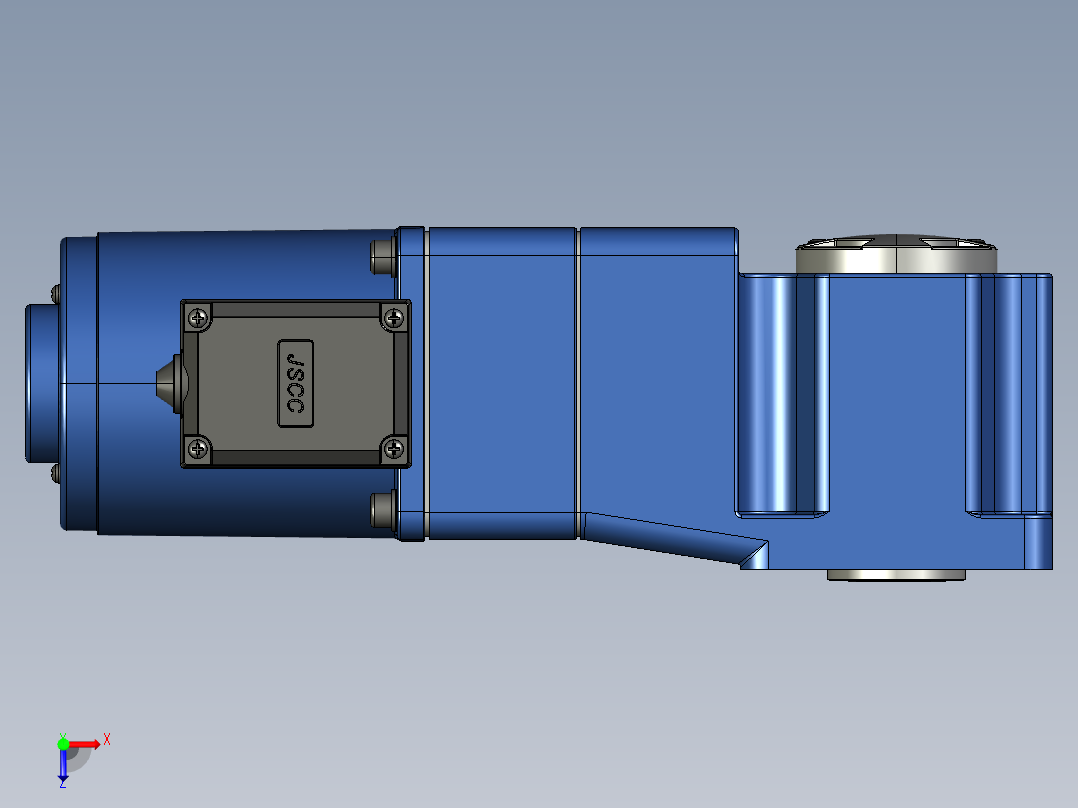 YT系列调速电机-40yt03-1800俯视图