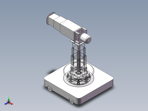 建筑3D打印设备正等轴测缩略图