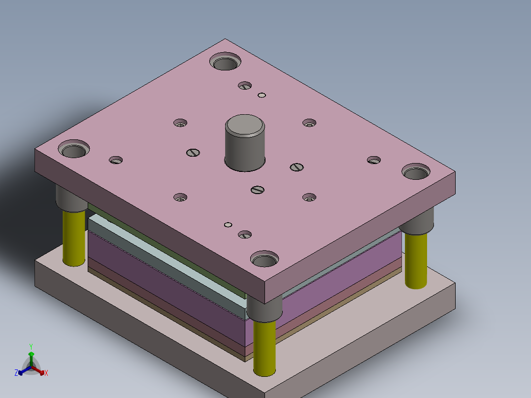 灯罩架复合模具设计（二维+三维+说明书15000+开题报告）