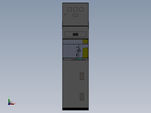 施耐德SM6开关柜，六氟化硫前视缩略图