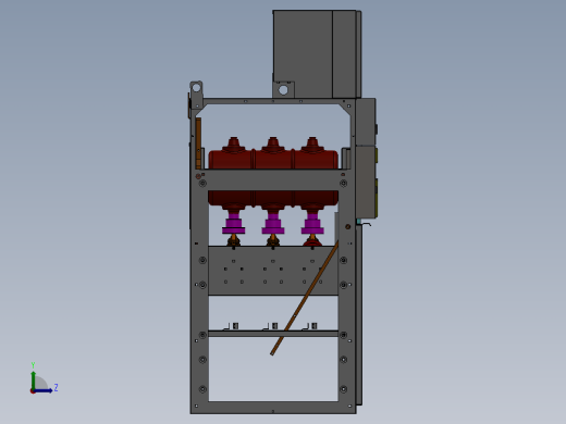 施耐德SM6开关柜，六氟化硫左视缩略图