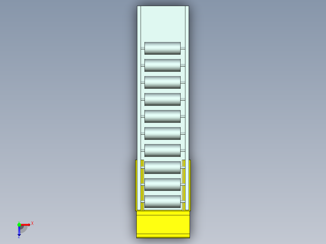 精益管 (15)俯视图