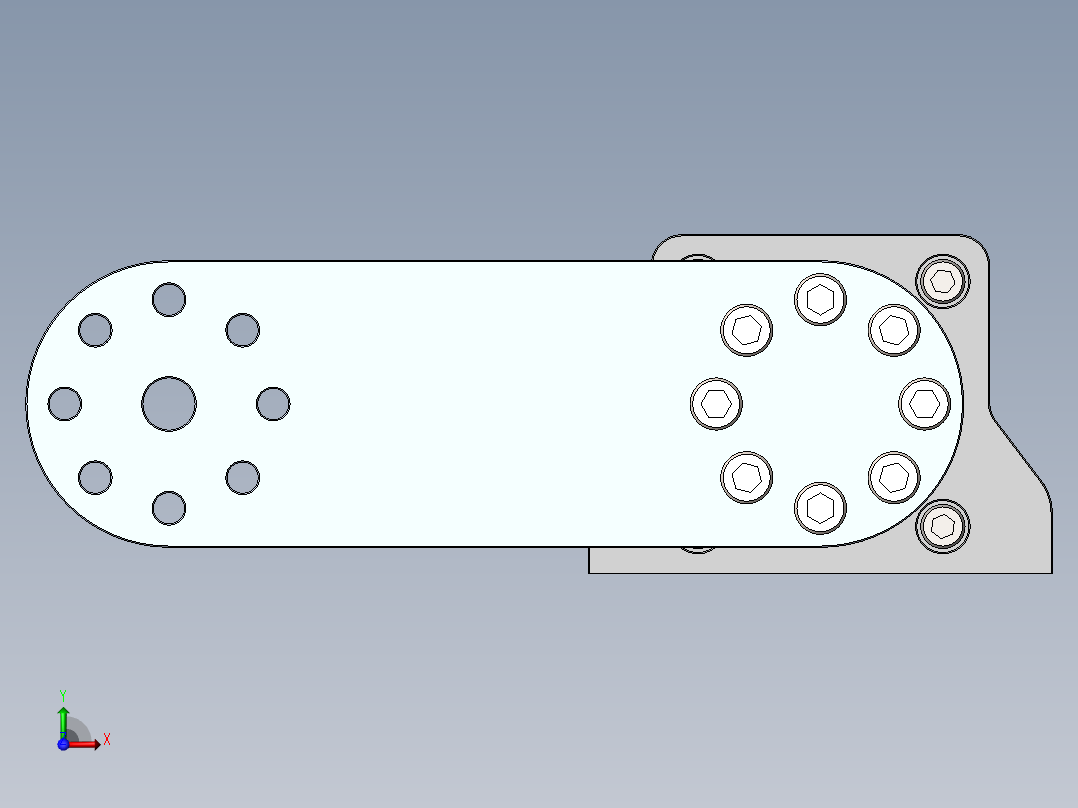 摆线减速器、摆线针轮减速器、减速器(24)前视图