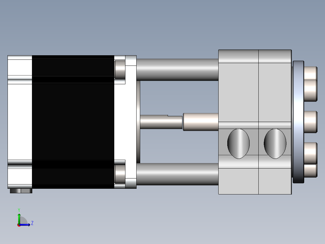 摆线减速器、摆线针轮减速器、减速器(24)左视图