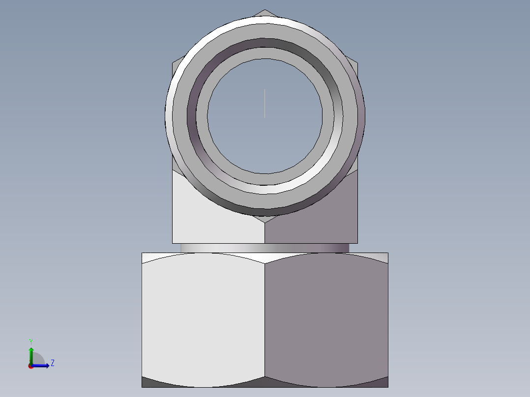 BC+BD 三通组合接头、BC-26左视图