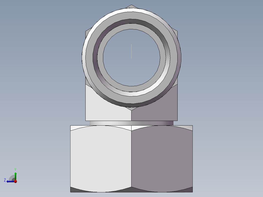 BC+BD 三通组合接头、BC-26右视图