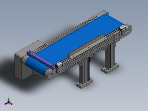 基于铝型材的皮带输送机