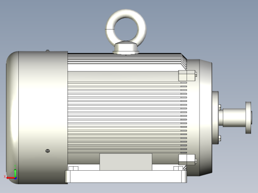 Y2系列B3型三相异步电动机[Y2315L1-2]后视缩略图