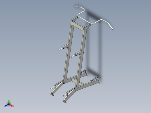 B3003764-超级平行杆健身器材