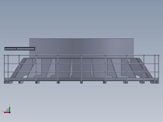 圆形扶手及平台后视缩略图