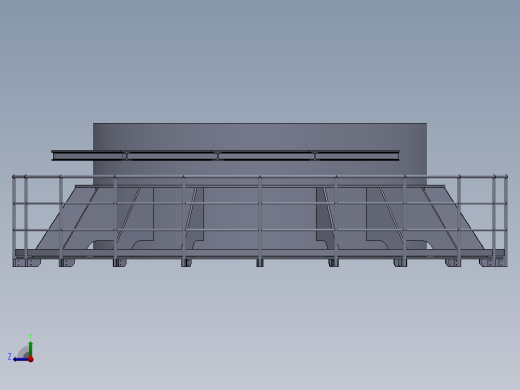 圆形扶手及平台右视缩略图