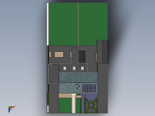 房子、建筑(122)俯视缩略图