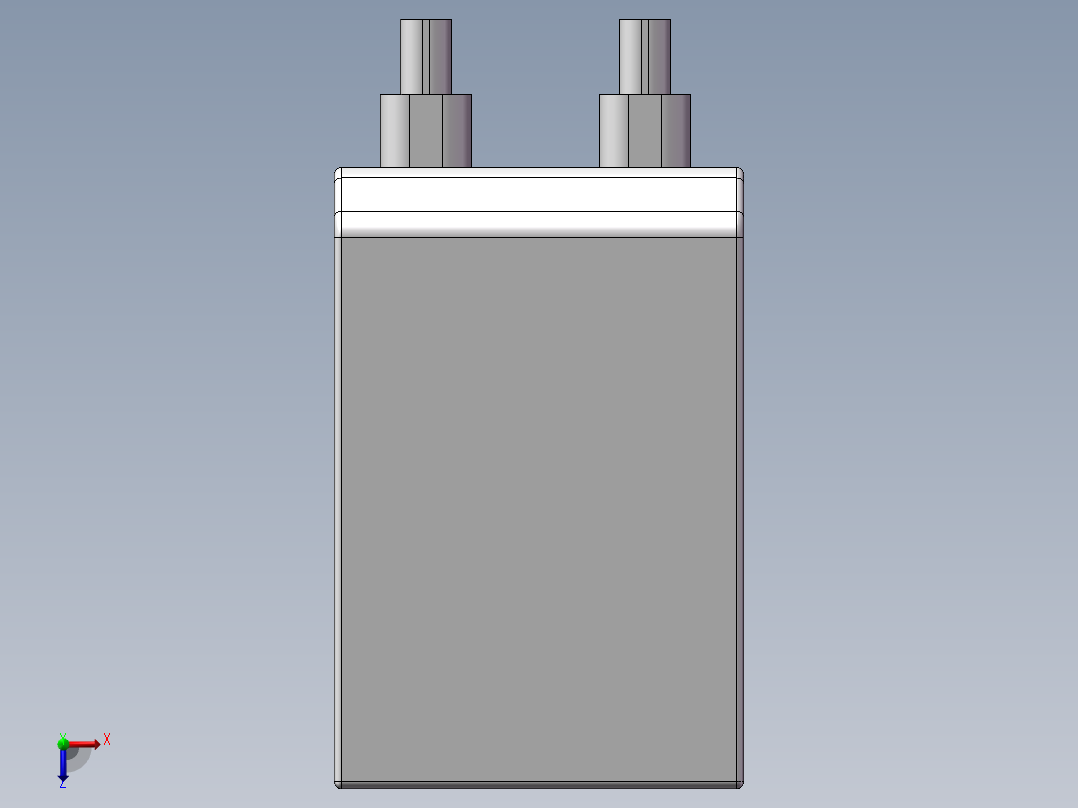 鞋业自动化配套设备（鞋头定型机）俯视图