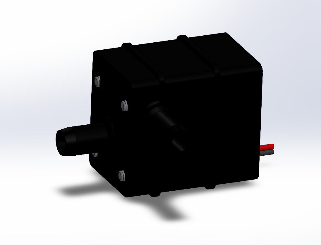 QR30E无刷液压泵模型