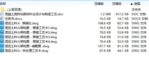 混凝土搅拌站固体料仓设计与制造工艺含7张CAD图缩略图