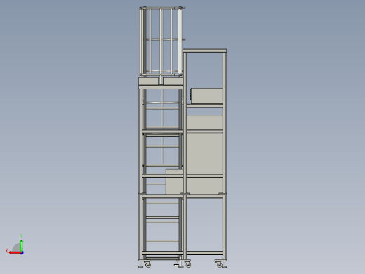 观察台总装配后视缩略图