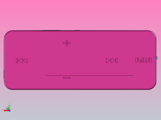 MP3模型后视缩略图