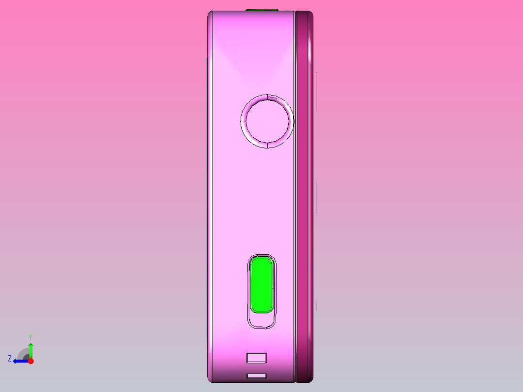 MP3模型右视图