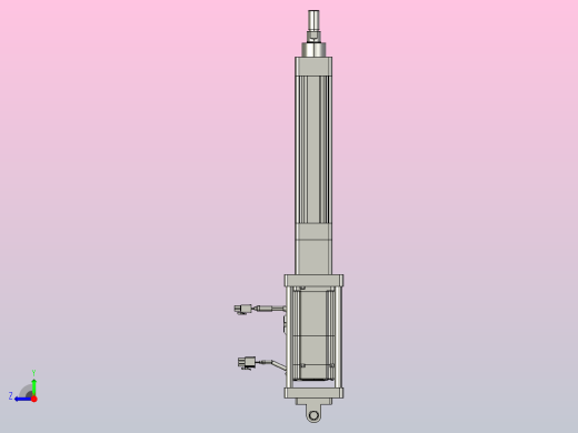 轻载电动缸TPA-ESR40-1210C-L100-M-CB-W-P40-C3右视缩略图