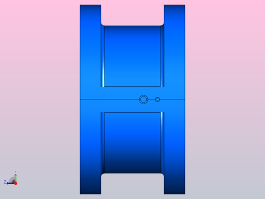 H71H╱Y╱F-PN1.6(HWF6)对夹式止回阀[H71H╱Y╱F-PN1.6(HWF6)]50右视缩略图