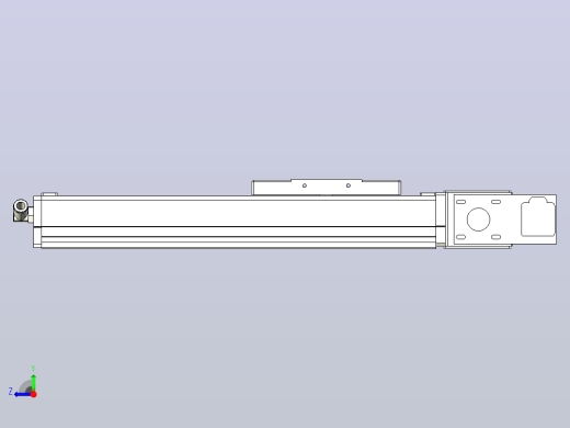 MCB10无尘皮带滑台[MCB10-L32-200-R-100W-C3]右视缩略图