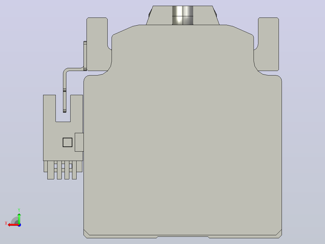 日规模组半封闭丝杆TPA-HNR-65S-1610C-L700-M-C-P10-N3后视图