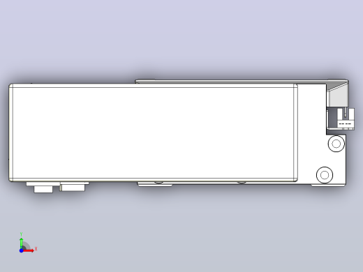 滚珠丝杠直线轴内置导轨TPA-GCR-170-2510C-L1150-MR-M75-N3前视缩略图