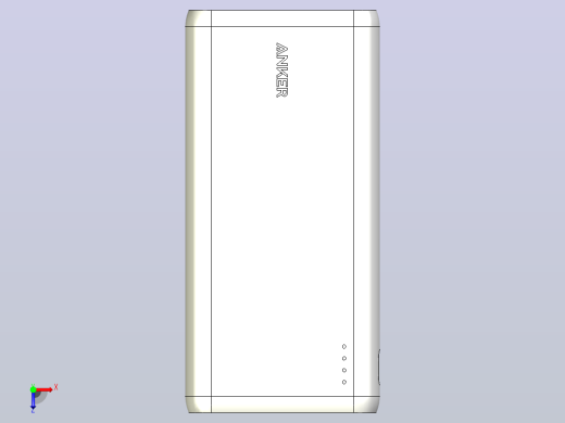 ANKER移动电源产品编号A1274俯视缩略图