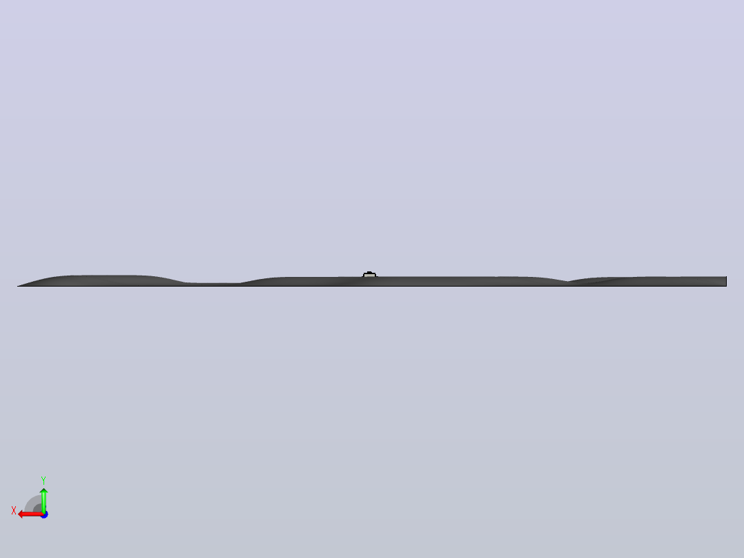 玩具出租车3D后视图