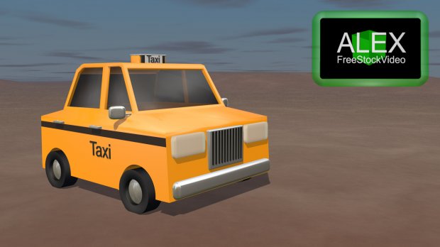 玩具出租车3D
