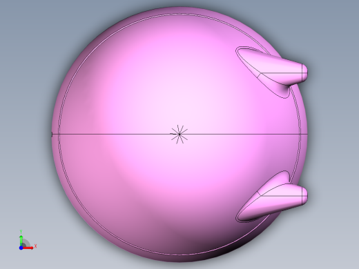小猪储钱罐前视缩略图