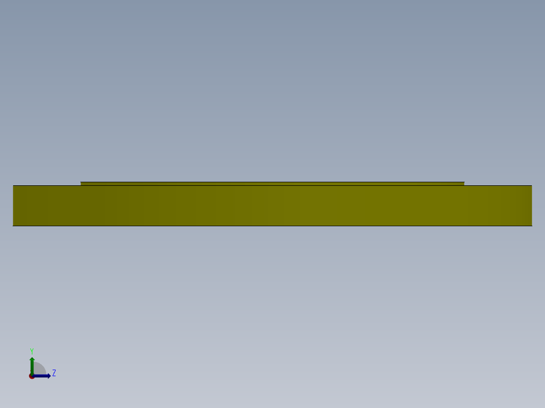 钢制突面板式平焊法兰DN10-600左视图