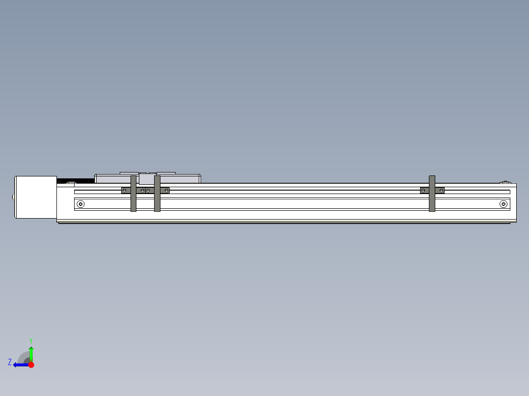 Toyo东佑达直线模组-ETH6-300-BR+煞車-M5右视图