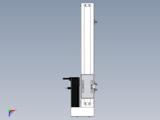Toyo东佑达直线模组-ETH6-300-BR+煞車-M5俯视缩略图