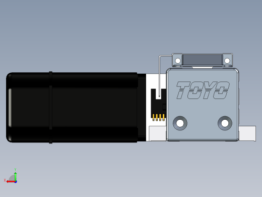 Toyo东佑达直线模组-M65-S-X130-600-L-M40-C4后视缩略图