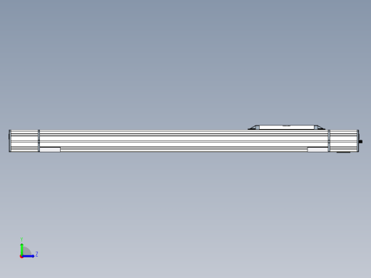 Toyo东佑达直线模组-M65-S-X130-600-L-M40-C4左视缩略图