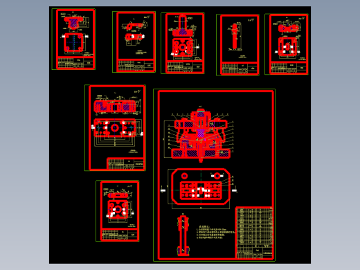 弹簧片冲压工艺及模具设计【含8张CAD图纸】