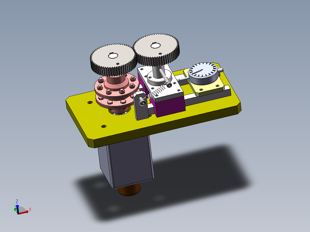 直齿圆柱齿轮误差测量仪设计【含图和文档】